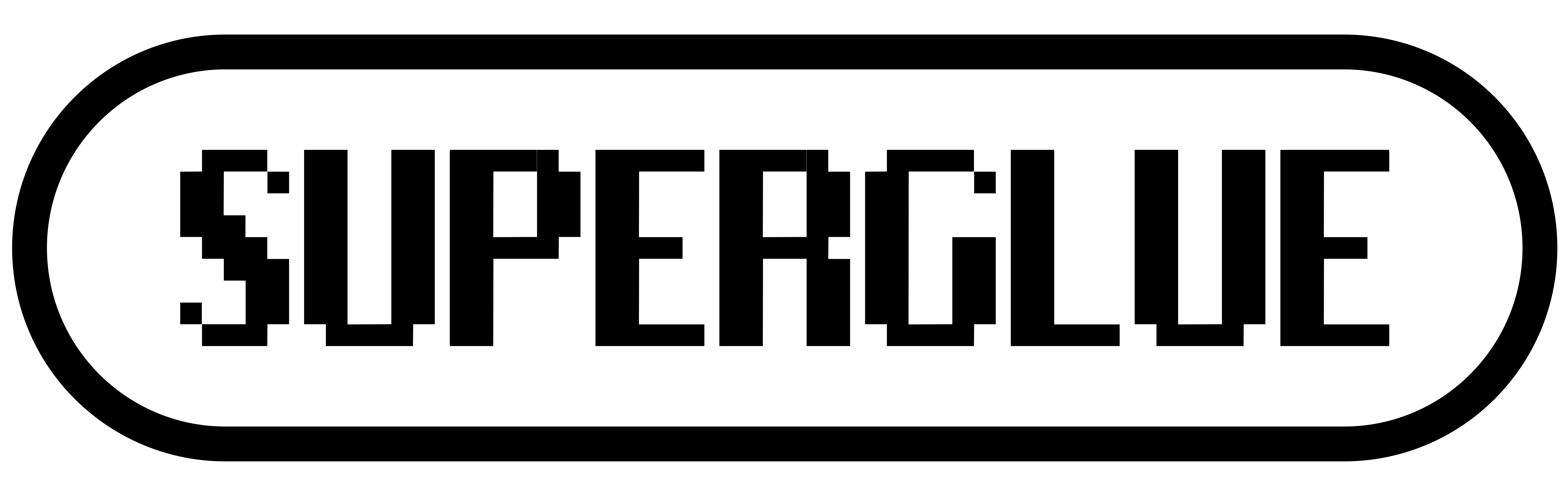 superglue Logo, PNG, transparent background, 9375 x 2917 px